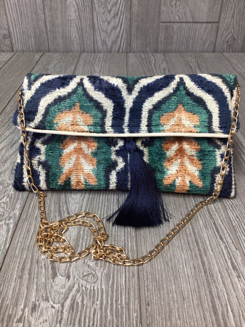 Chenille clutch Purse